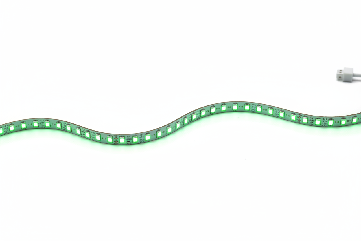 yeşil şerit led